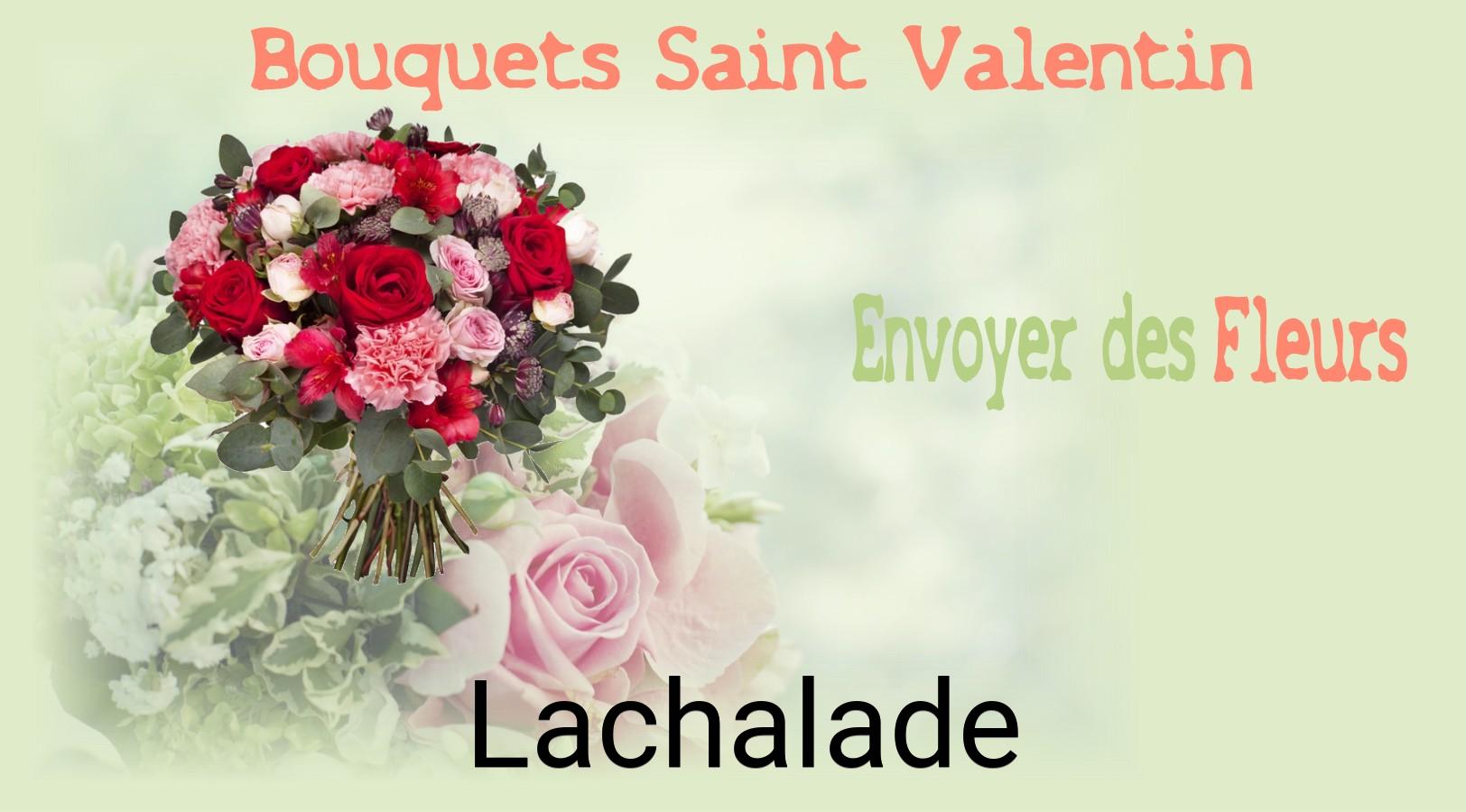 Roses de Saint-Valentin livrées à Lachalade